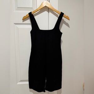 Oak and Fort Black Romper jumpsuit